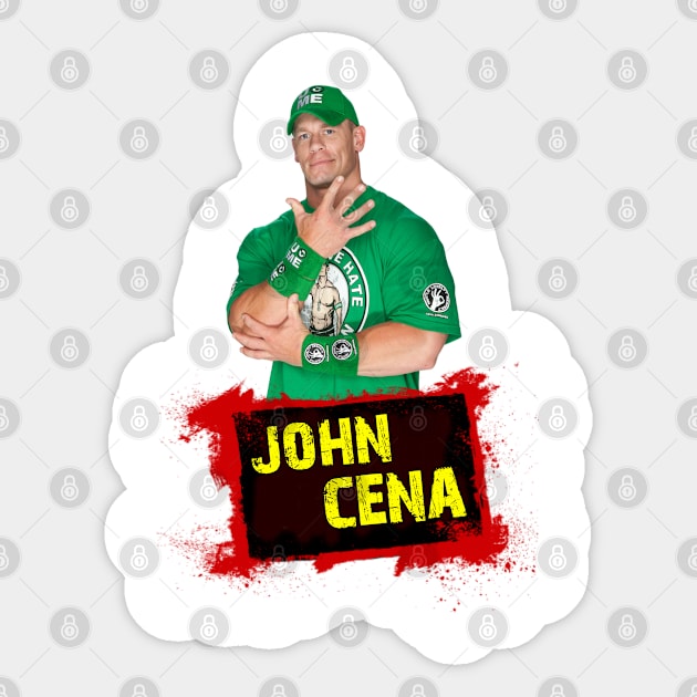 John Cena #2 Sticker by Money Making Apparel